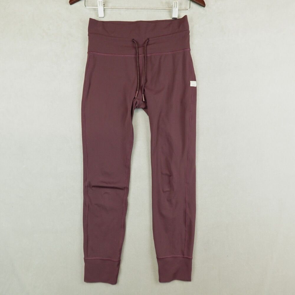 VUORI Daily Leggings Womens Small High Rise Pants Drawstring Tapered